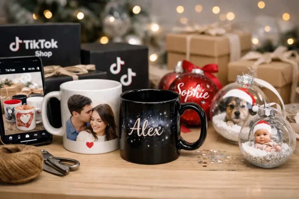 TikTok Shop ve Kişiselleştirilmiş Hediyeler: Kupalar ve Süs Topları Nasıl Satılıyor?